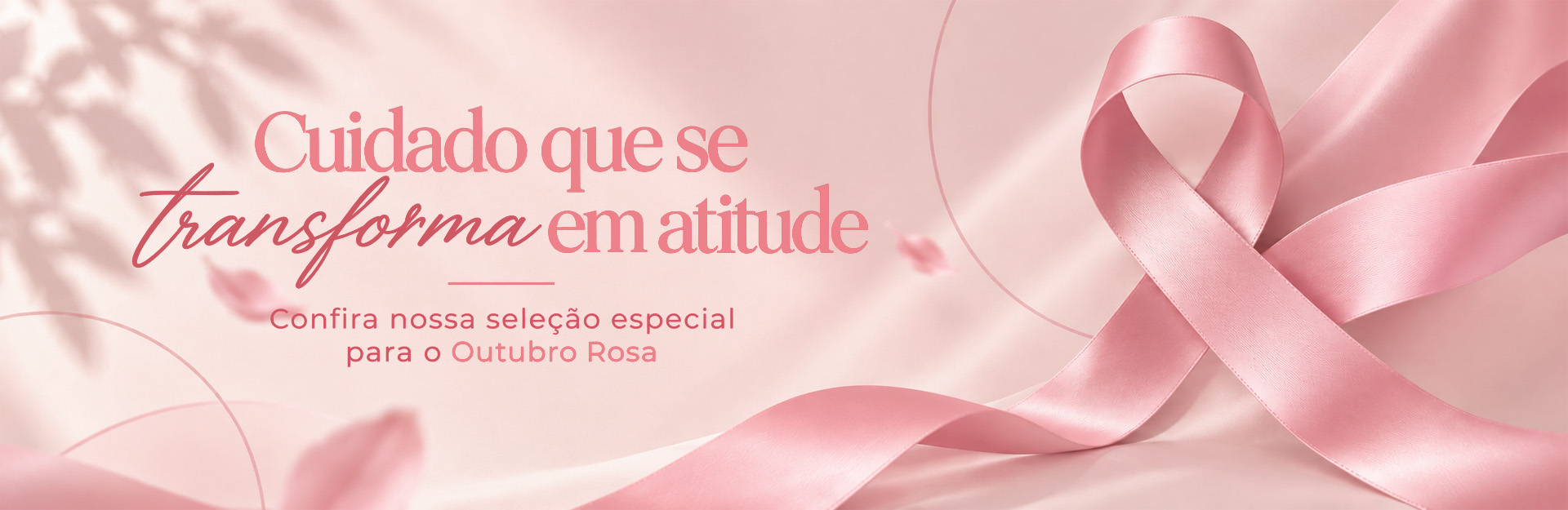 Outubro Rosa — seleção especial de brindes para campanhas de conscientização